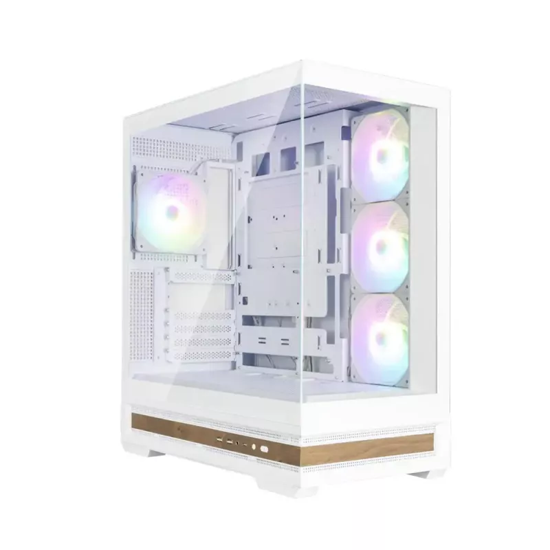 PC-behuizing Zalman P40 NAMU WHITE midi tower wit