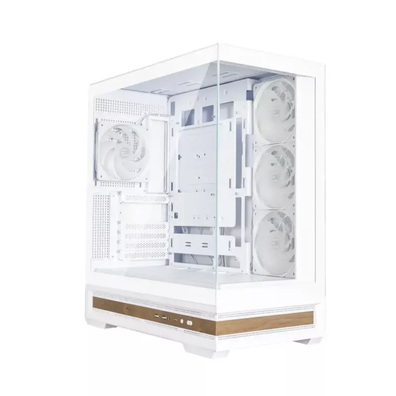 PC-behuizing Zalman P40 NAMU WHITE midi tower wit