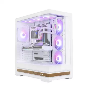 PC-behuizing Zalman P40 NAMU WHITE midi tower wit