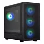 Computerbehuizing M5 zwart mATX mini tower zwart