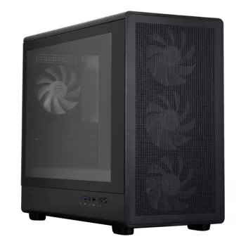 Computerbehuizing M5 zwart mATX mini tower zwart