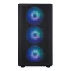 Computerbehuizing M5 zwart mATX mini tower zwart