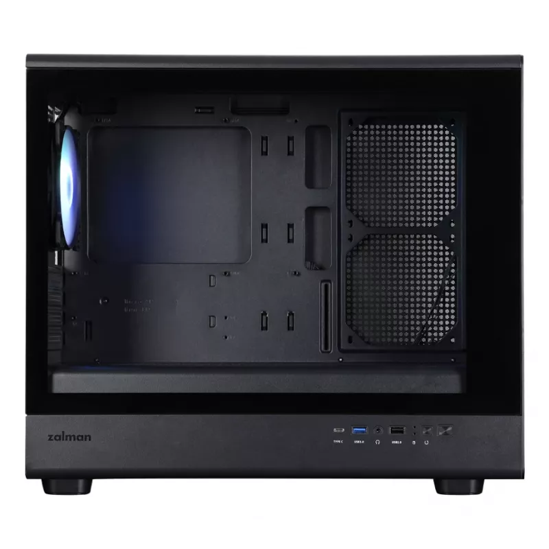 Computerbehuizing M5 zwart mATX mini tower zwart