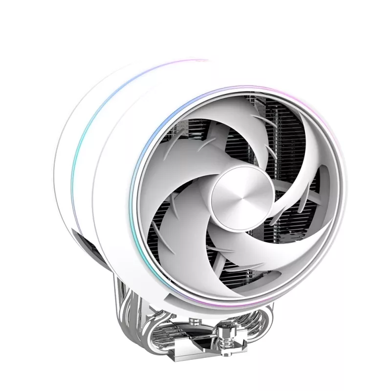 CPU-koeler ZALMAN ZET5 WHITE met 120-mm-ventilator en RGB-verlichting