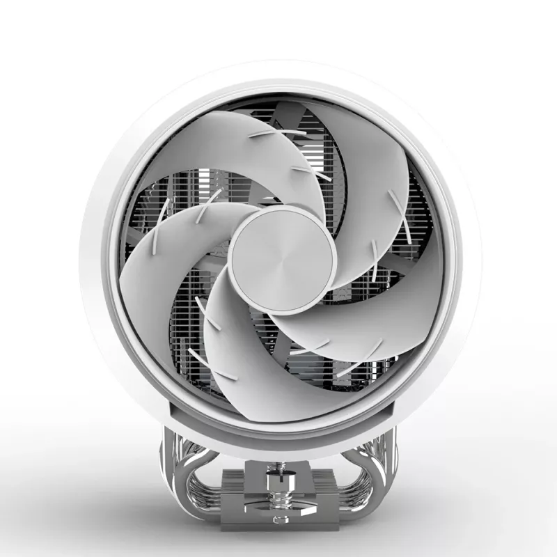 CPU-koeler ZALMAN ZET5 WHITE met 120-mm-ventilator en RGB-verlichting