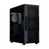 ZALMAN PC-behuizing i3 NEO V2 mid tower, ARGB-ventilator x4, zwart