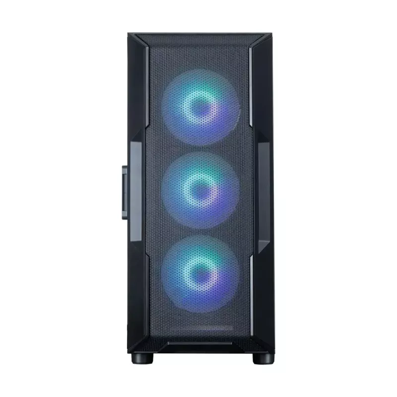 ZALMAN PC-behuizing i3 NEO V2 mid tower, ARGB-ventilator x4, zwart