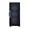 ZALMAN PC-behuizing i3 NEO V2 mid tower, ARGB-ventilator x4, zwart