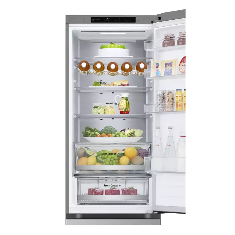 LG GBV5240DPY vrijstaand 387 L zilver