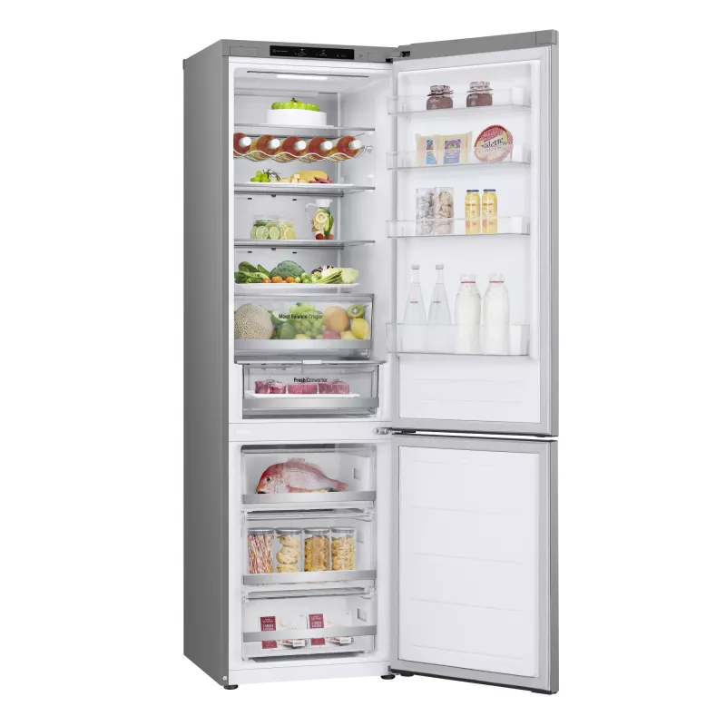 LG GBV5240DPY vrijstaand 387 L zilver