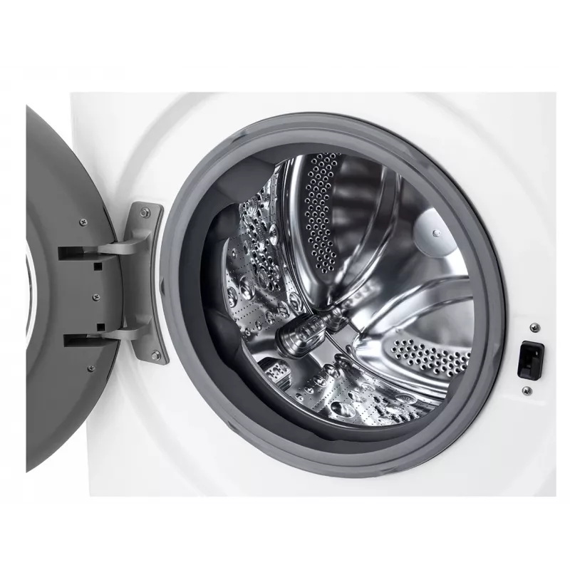LG F2WR508S0W wasmachine frontlader 8 kg 1160 t/min zwart, wit