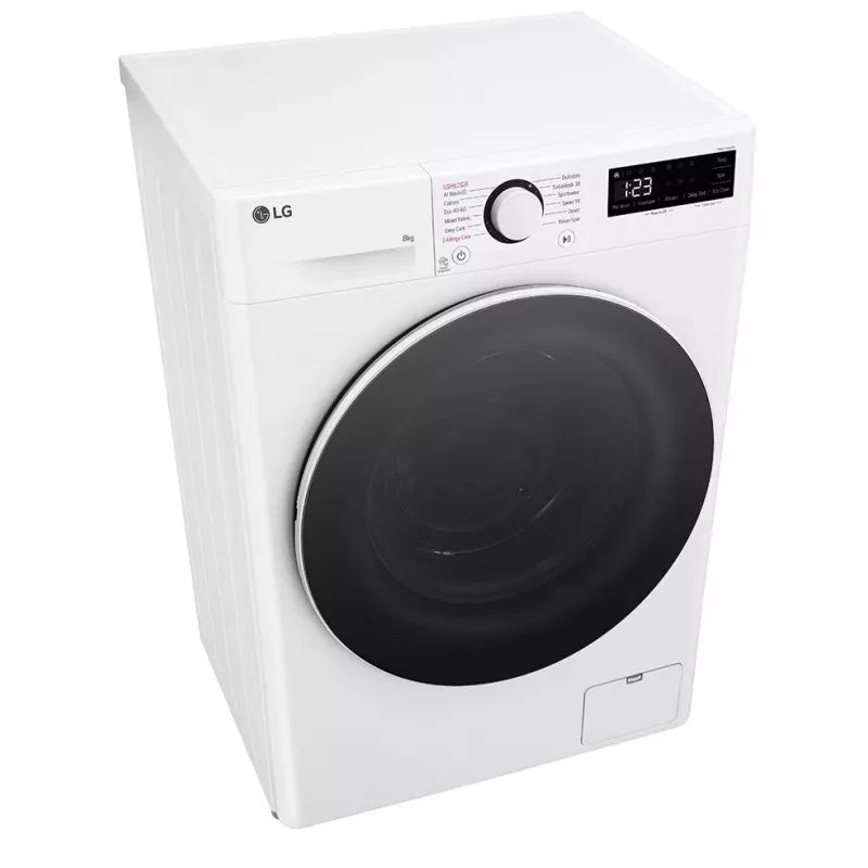 LG F2WR508S0W wasmachine frontlader 8 kg 1160 t/min zwart, wit