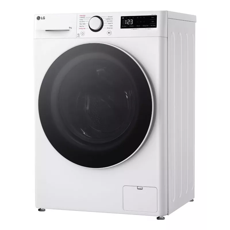 LG F2WR508S0W wasmachine frontlader 8 kg 1160 t/min zwart, wit