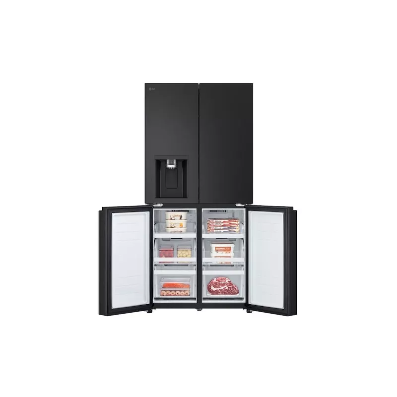 LG GML861EPPE side-by-side koelkast vrijstaand 506 L zwart