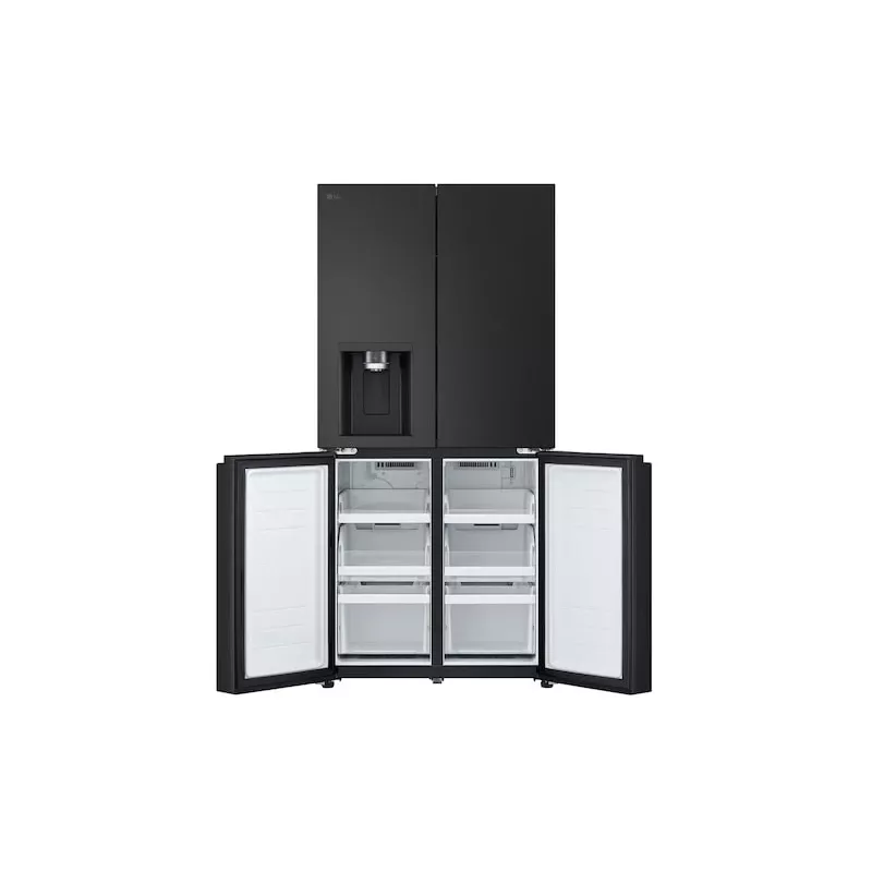 LG GML861EPPE side-by-side koelkast vrijstaand 506 L zwart
