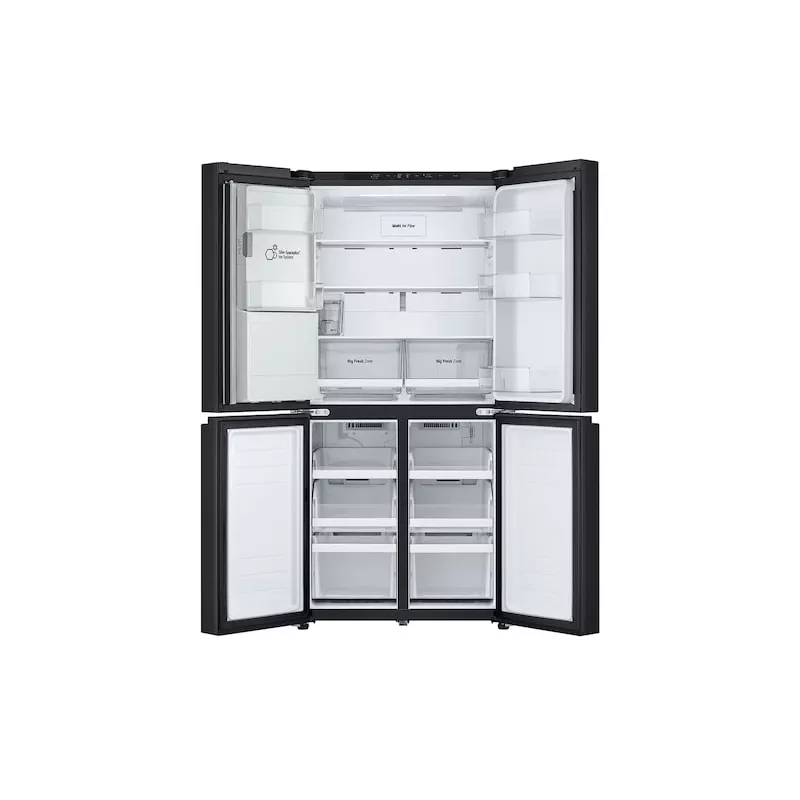 LG GML861EPPE side-by-side koelkast vrijstaand 506 L zwart