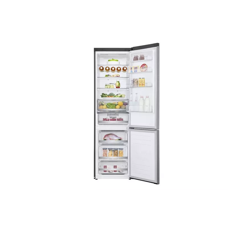 LG GBB72PZDMN koel-vriescombinatie vrijstaand 384 L zilver