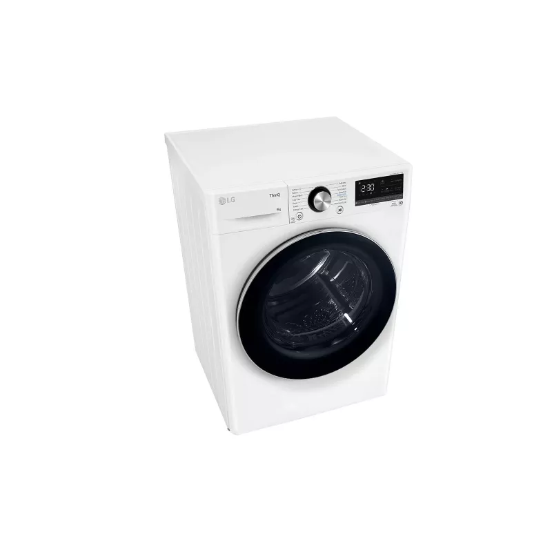LG RH90V9AV2N wasdroger vrijstaand frontlader 9 kg wit