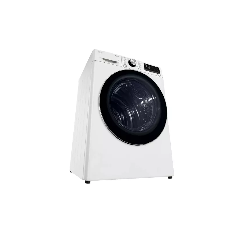 LG RH90V9AV2N wasdroger vrijstaand frontlader 9 kg wit