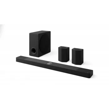 Soundbar LG S95TR 9.1.5 kanalen 810 W RMS met draadloze 220 W subwoofer, zwart