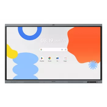 Samsung LH86WAFPLGC interactief whiteboard 2,18 m (86 inch) 3840 x 2160 pixel touchscreen zwart, grijs
