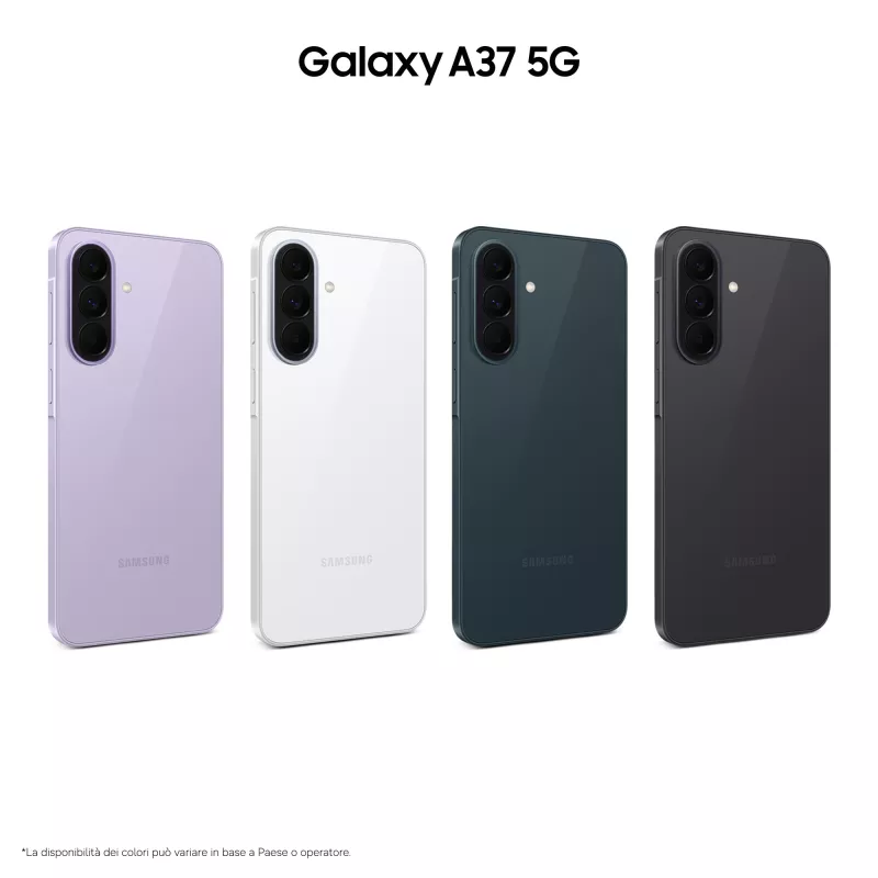 Samsung Galaxy A37 5G 43,2 cm (17 inch) dual SIM Android 16.0 USB Type-C 6 GB 128 GB 5000 mAh charcoal