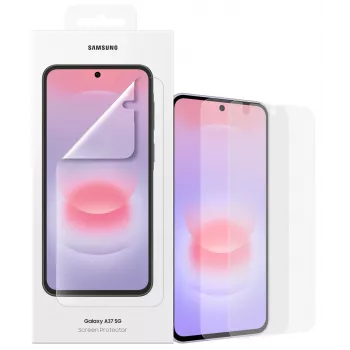 Samsung EF-UA376CTEGWW telefoon beeldschermbescherming/achterkantbescherming transparante beeldschermfolie 2 stuks