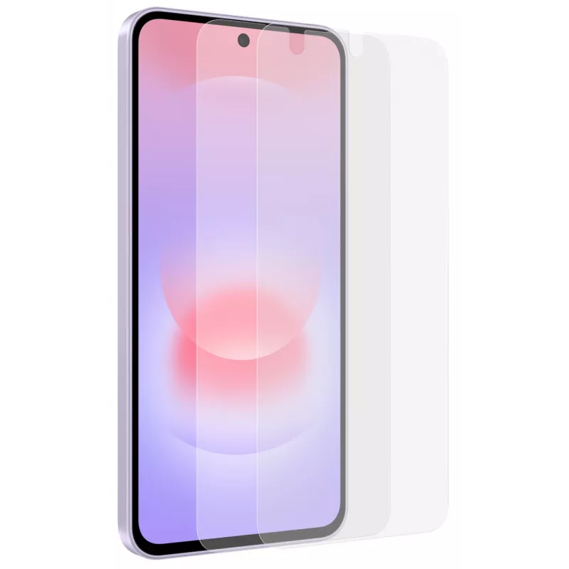 Samsung EF-UA376CTEGWW telefoon beeldschermbescherming/achterkantbescherming transparante beeldschermfolie 2 stuks