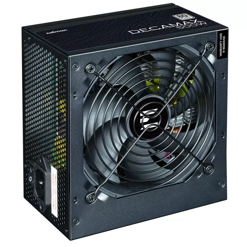 Zalman Decamax voeding 500 W ATX zwart