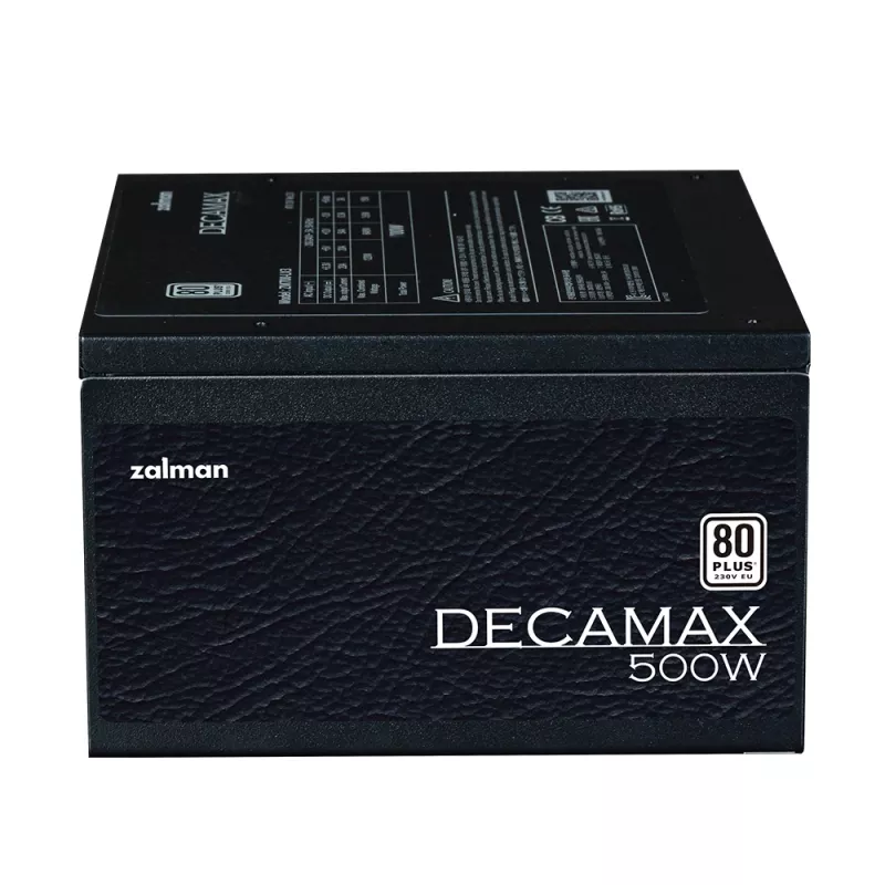 Zalman Decamax voeding 500 W ATX zwart