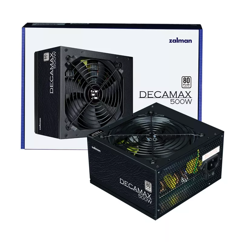 Zalman Decamax voeding 500 W ATX zwart