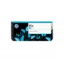 HP 764 300-ml cyaan inktcartridge, HP DesignJet T3500 Production eMFP-serie, thermodruk, cyaan, Singapore, 283 mm, 41 mm