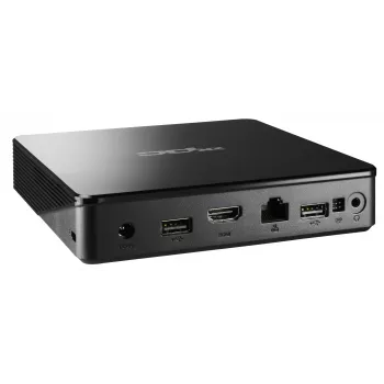 Shuttle XPC nano NS02EV2 Rockchip RK3368 2 GB DDR3L-SDRAM 16 GB eMMC Android 8.1 nettop mini-pc zwart