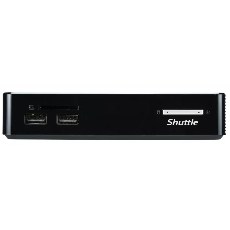 Shuttle XPC nano NS02EV2 Rockchip RK3368 2 GB DDR3L-SDRAM 16 GB eMMC Android 8.1 nettop mini-pc zwart