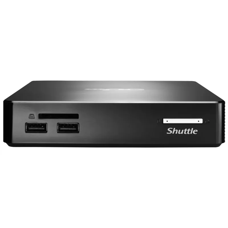 Shuttle XPC nano NS02EV2 Rockchip RK3368 2 GB DDR3L-SDRAM 16 GB eMMC Android 8.1 nettop mini-pc zwart