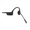 SHOKZ OpenComm2 2025 Upgrade draadloze Bluetooth-botgeleidingsheadset voor videoconferenties met USB-C-laadaansluiting | 16 uur spreektijd, 29 m bereik, 1 uur laadtijd | Met ruisonderdrukkende boommicrofoon, zwart