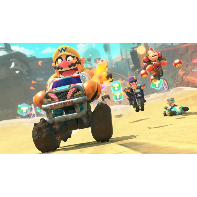 Nintendo Mario Kart World, Nintendo Switch 2, multiplayer, fysieke drager