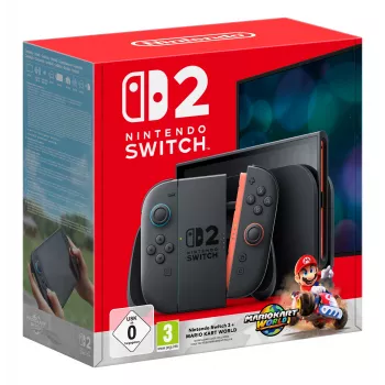 Nintendo Switch 2 + Mario Kart World draagbare gameconsole 20,1 cm (7,9″) 256 GB touchscreen Wi-Fi zwart
