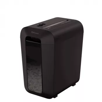 Fellowes LX65 papierversnipperaar kruissnede 4 cm zwart