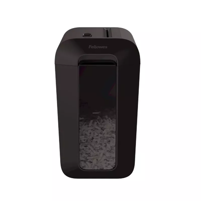 Fellowes LX65 papierversnipperaar kruissnede 4 cm zwart