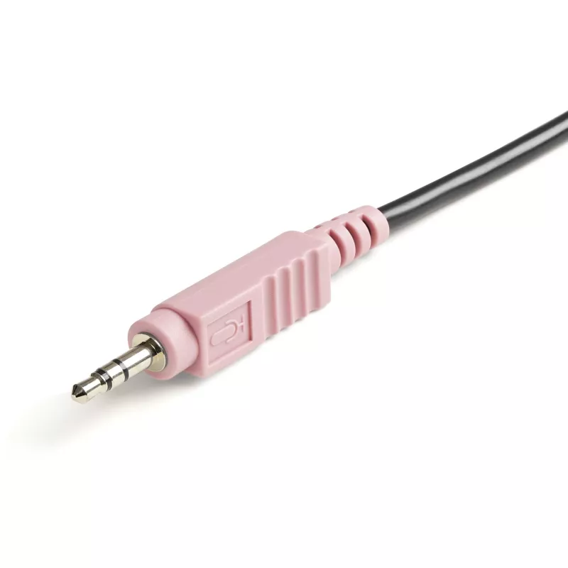 StarTech.com 1,8 m 4-in-1 USB DVI KVM-kabel met audio en microfoon