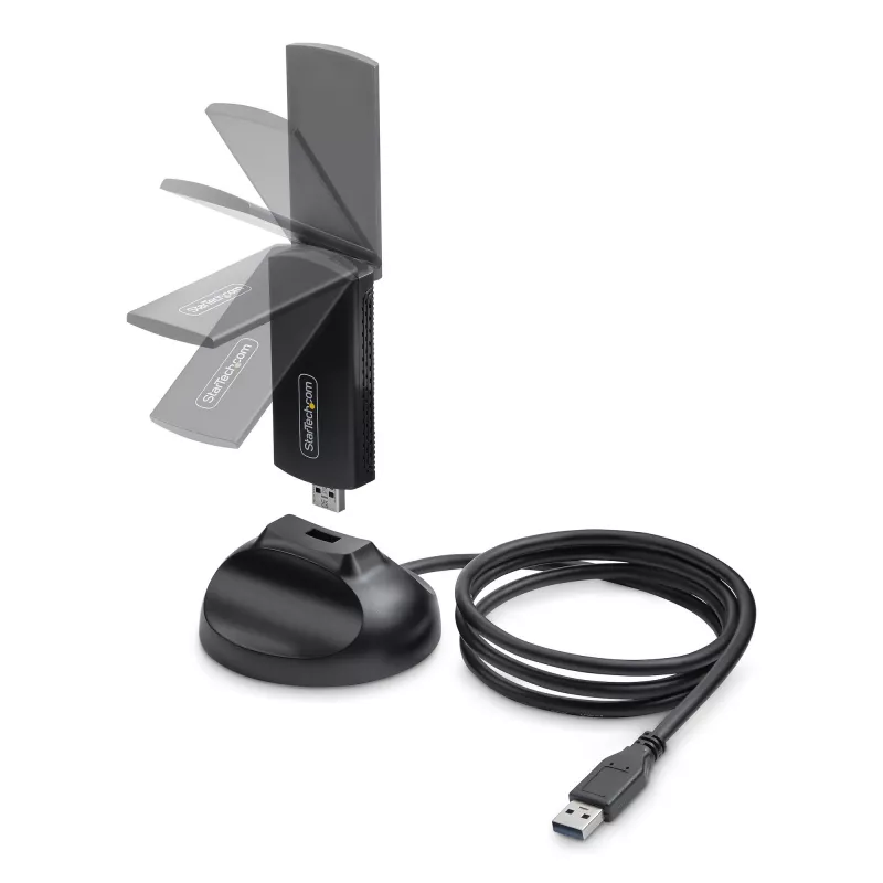 StarTech.com AX54005A-USB-WIFI-6E netwerkkaart wlan 2402 Mbit/s