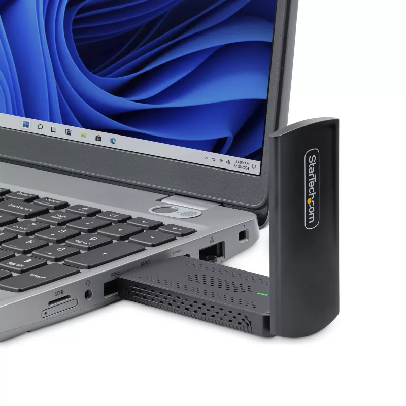 StarTech.com AX54005A-USB-WIFI-6E netwerkkaart wlan 2402 Mbit/s