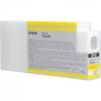 Epson T6424 geel printercartridge (150ml), geel, pigmentinkt, 150 ml, 1 st.