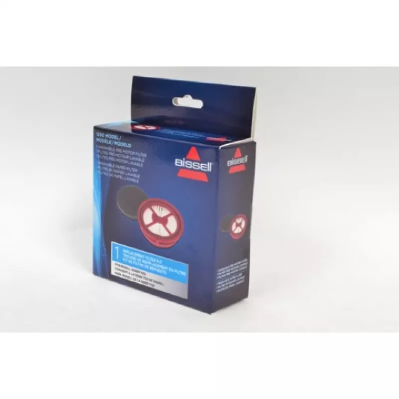 Bissell stofzuigerfilter - Vac & Steam, zwart, rood, wit, Vac & Steam, doos, 1 stuks