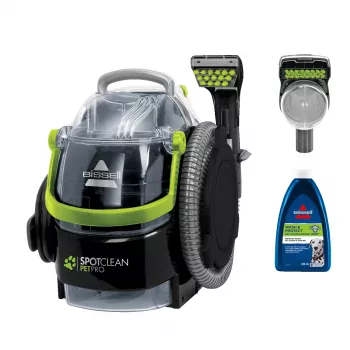 Bissell SpotClean Pet Pro tapijtreinigingsapparaat handapparaat dieptereiniging zwart, groen