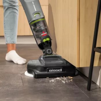 Bissell SpinWave + Vac Pet Pro steelstofzuiger accu nat & droog wervelstroom stofzak 0,4 l zwart, grijs