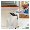 Bissell PowerWash HydroSteam tapijtreinigingsmachine walk-behind deep zwart, blauw, titanium