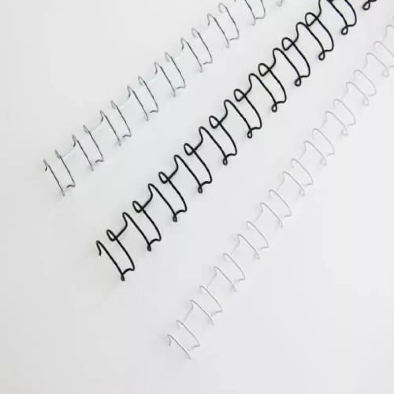 GBC bindringen MultiBind 8 mm, wit, 130 vel, metaal, A4, 8 mm, 297 mm
