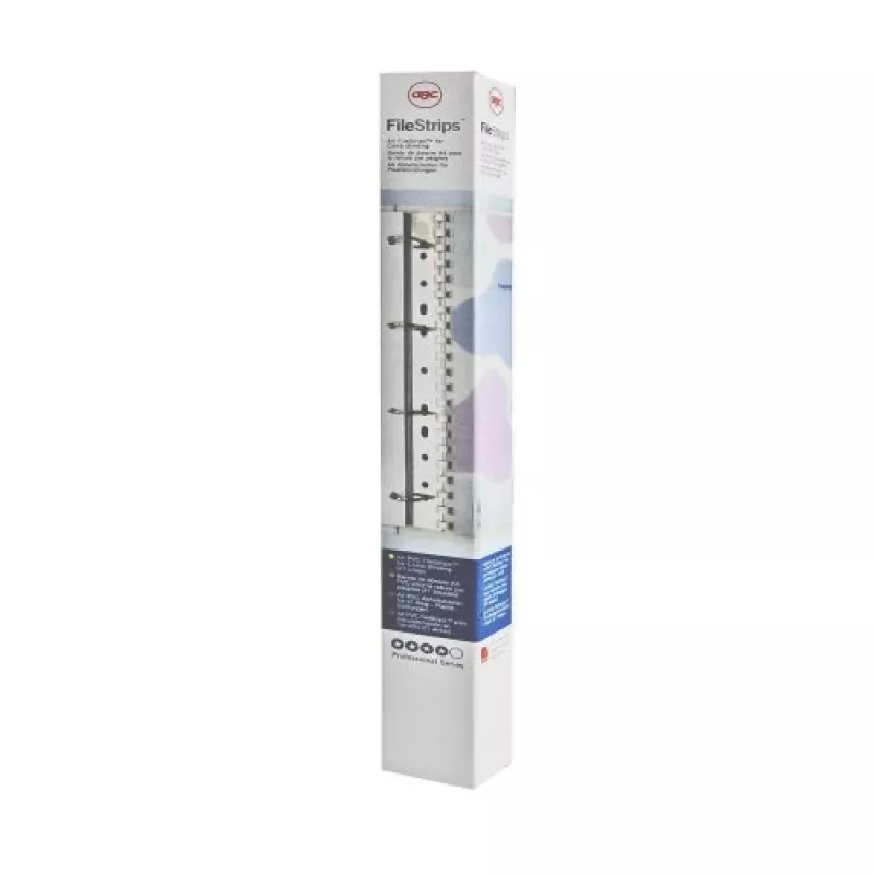 GBC filestrip WireBind & ClickBind PVC, wit, polyvinylchloride (PVC), A4, 245 g, 100 st., Egypte